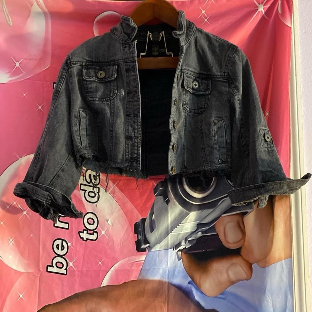 Jean jacket cropped